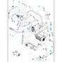 Motor, Blade Guard for TS 350 E