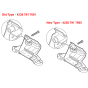 Foot Support for Stihl TS480i, TS410 (New Type) Disc Cutter - OEM No. 4238 791 7605