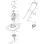 Flymo TURBO LITE 400 Assembly