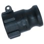 Plastic Camlock Male to 2" Hose Tail Coupling - Type A