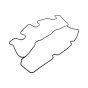 Rocker Cover Gasket for Perkins 4000 Engines - U11996410