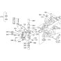 Kingpost Assembly for Kubota U27-4