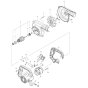 Makita UB1103 Blower Assembly