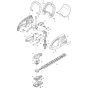 Makita UH4570 Assembly