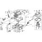 Crankcase Cylinder Head Assembly