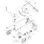 Makita UR013G Trimmer Assembly
