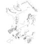 Makita UR016G Trimmer Assembly