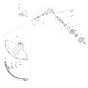 Shield Assembly for Makita UR201C