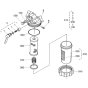 Separator Assembly for Kubota V2403-M-DI-E3B Engine