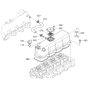 Head Cover Assembly for Kubota V2403-M-DI-E3B Engine