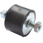 Rubber Vibration Mount Male/Male 30x25mm M8 Thread