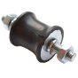 Rubber Mount Male/Male 38x37.5mm M10 Thread