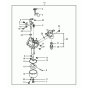 Carburettor Assembly for VP1135R