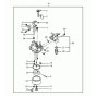 Carburettor Assembly for VP50X