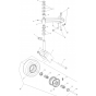 Casters Assembly for Husqvarna