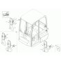 Mirror Assembly for Wacker