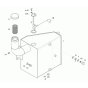 Fuel Tank Assembly for Wacker