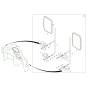 Mirror Assembly for Wacker 3001AE