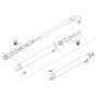 Dipper Arm Cylinder Assembly