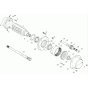 Axle & Wheel Hub for Wacker 4001