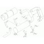 Exhaust Assembly for Wacker 6001