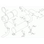 Exhaust Assembly for Wacker 9001