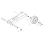 Wheel Assembly for Wacker BFS 735