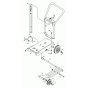 Wheel Assembly for Wacker BFS 80