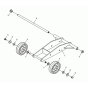 Wheel Assembly for Wacker BFS 935