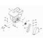 Drive Assembly for Wacker BFSX 1214