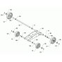 Wheel Assembly for Wacker BFSX 130