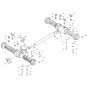 Axle Assembly for DV90 Dumper