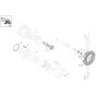 Axle Case & Wheel Hub Assembly