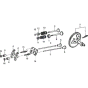 Camshaft & Valves for Honda WB20XT