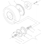 Traction Wheel for Husqvarna WG3213P