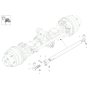 Track Rod for Wacker 6503
