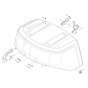 Engine Hood for Wacker 803-2