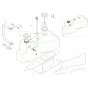 Fuel Tank Assembly for Wacker 803