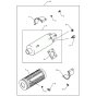 Muffler Assembly for Wacker Trowel