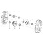 Gear Drive Wheel Assembly