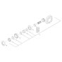 Drive Assembly for Wacker TH522