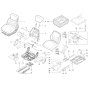 Seat Assembly for Wacker TH627