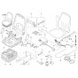 Seat Assembly for Wacker TH627