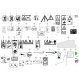 Decals for Wacker TH740