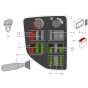 Instrument Panel for Wacker TH755