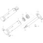 Tilt Ram Assembly for Wacker TH755