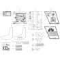 Wacker TH755 Decals