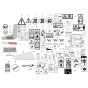 Wacker TH955 Decals