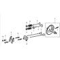 Camshaft Assembly for Wacker WP1550A