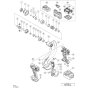 Main Assembly for Hikoki WR18DJL